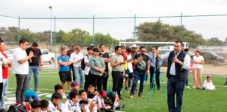 Encabeza Gaspar Trueba la Entrega de Cancha del Mundial Social 2026