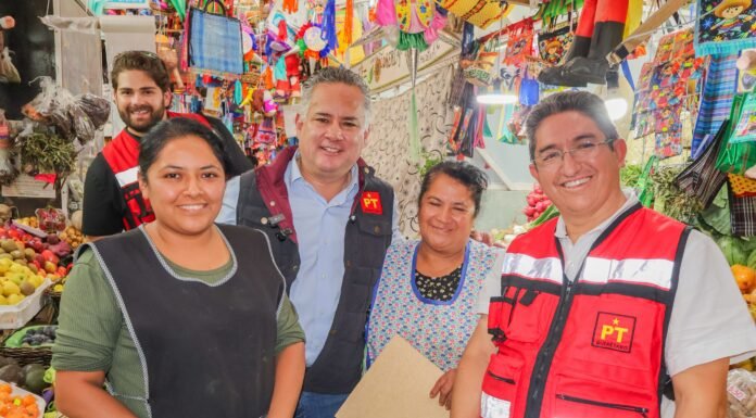 Santiago Nieto escucha las demandas de Amealco y llama a defender la soberanía junto a la presidenta Claudia Sheinbaum