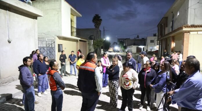 Supervisa Gaspar Trueba la Obra de Urbanización en Calle de Galeras
