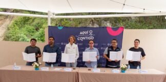 Firman SECULT y Zenbit convenio para proteger el ajolote serrano
