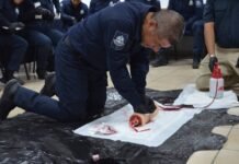 Capacitan a 20 custodios penitenciarios en el CECAFIS