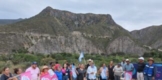 Presenta CEI obra de mejoramiento vial en El Álamo, Peñamiller