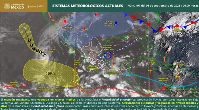Lluvias fuertes y tormentas marcarán la jornada en Querétaro