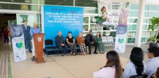 Entregan corazón pictórico al Hospital General de San Juan del Río para fortalecer la cultura de donación