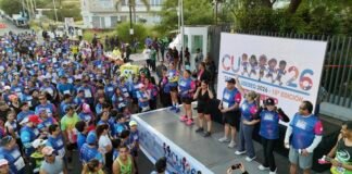 Participan dos mil 200 personas en la 10a edición de la carrera USEBEQ
