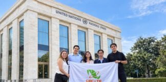 Alumnos del CECyTEQ presentan proyecto sostenible ante la ONU