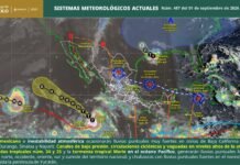 Pronostican lluvias fuertes y actividad eléctrica para Querétaro y estados de la región