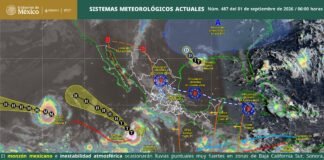 Pronostican lluvias fuertes y actividad eléctrica para Querétaro y estados de la región