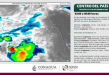 Prevén lluvias muy fuertes y actividad eléctrica en Querétaro y la zona centro
