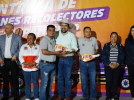 Entrega Gaspar Trueba Dos Nuevos Camiones Recolectores y Equipamiento a Servicios Públicos Municipales