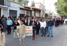 Encabeza Gaspar Trueba Desfile del 16 de Septiembre