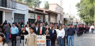 Encabeza Gaspar Trueba Desfile del 16 de Septiembre