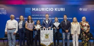 Abandera Gobernador a la Selección Queretana de Paralimpiada Nacional