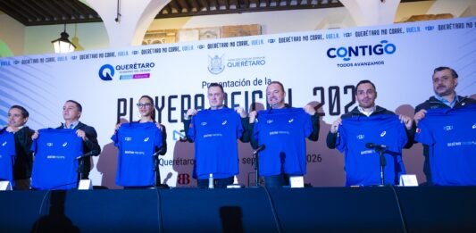 Presentan la playera y las rutas del Querétaro Maratón 2026