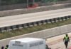 Muere hombre atropellado al intentar cruzar la carretera 57