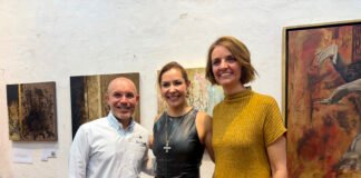 Inaugura López Birlain exposición FRACTURAS, de Marily Torres