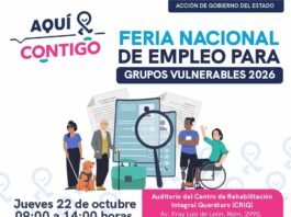 Invita Secretaría del Trabajo a Feria Nacional de Empleo para Grupos Vulnerables
