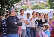 Durante el Festival de la Nieve y la Barbacoa se realizaron actividades culturales y estuvieron presentes más de 40 expositores.