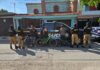 Detienen a tres hombres en Corregidora con bicicletas repintadas y números de serie alterados; una tenía reporte de robo