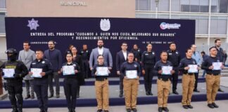Municipio de Corregidora entrega apoyos de vivienda a policías