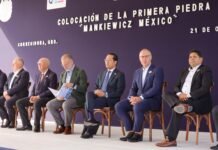Chepe Guerrero y Marco Del Prete colocan la primera piedra de Mankiewicz México