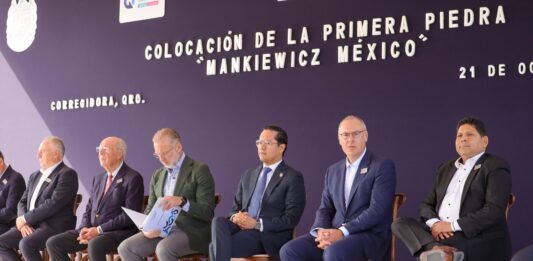 Chepe Guerrero y Marco Del Prete colocan la primera piedra de Mankiewicz México