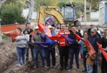 Arranca Gaspar Trueba obra de urbanización en Nogales